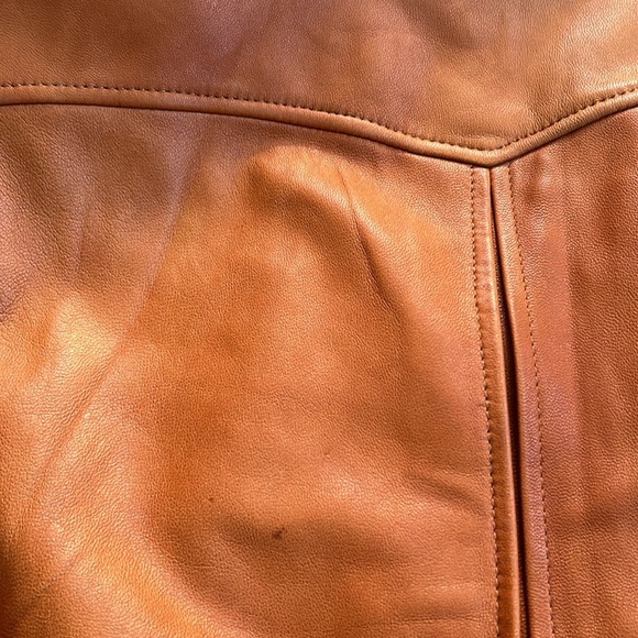 Vintage George 100% Leather Women’s Jacket - Picture 11 of 16